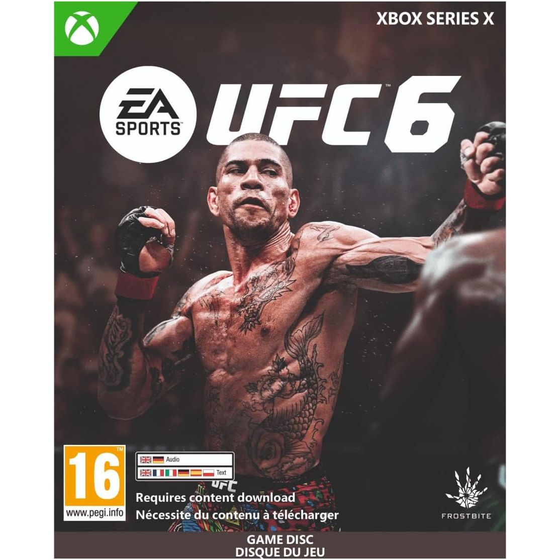 Buy Xbox,EA Sports UFC 6 Standard Edition XBOX Series X |Disc I VideoGame |English - Gadcet UK | UK | London | Scotland | Wales| Near Me | Cheap | Pay In 3 | Video Game Software